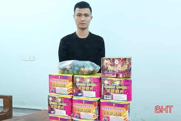 Khởi tố, tạm giam 3 thanh niên Hương Sơn buôn bán pháo