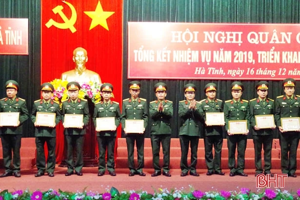 Hà Tĩnh triển khai nhiệm vụ quốc phòng - quân sự địa phương năm 2020