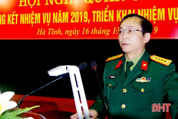 Hà Tĩnh triển khai nhiệm vụ quốc phòng - quân sự địa phương năm 2020