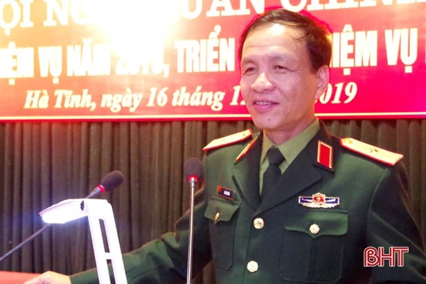 Hà Tĩnh triển khai nhiệm vụ quốc phòng - quân sự địa phương năm 2020