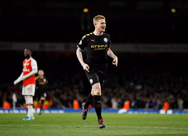 Arsenal 0-3 Man City: Không thể cản De Bruyne