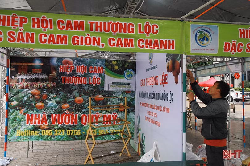 Nhộn nhịp chuẩn bị cho Lễ hội Cam và các sản phẩm nông nghiệp Hà Tĩnh lần thứ 3