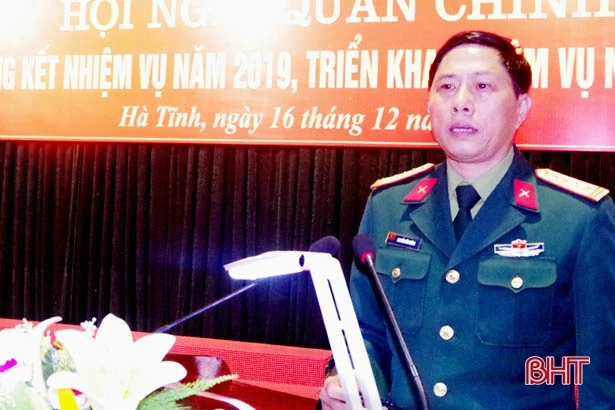 Hà Tĩnh triển khai nhiệm vụ quốc phòng - quân sự địa phương năm 2020