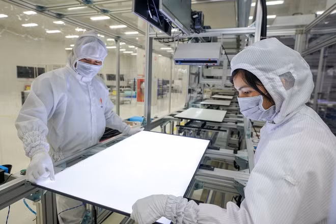 Khám phá dây chuyền sản xuất TV Vsmart