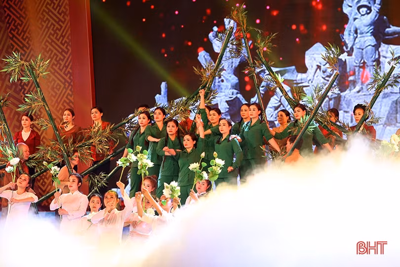 Lắng đọng chương trình nghệ thuật “Linh khí Sông Nghèn”