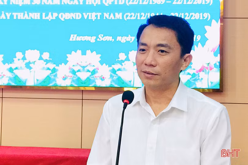 Hương Sơn gặp mặt truyền thống ngày thành lập Quân đội Nhân dân Việt Nam