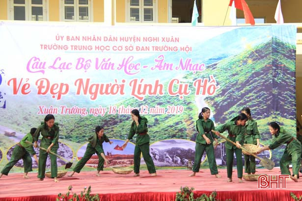 Đặc sắc chương trình câu lạc bộ văn học lịch sử âm nhạc ở Nghi Xuân
