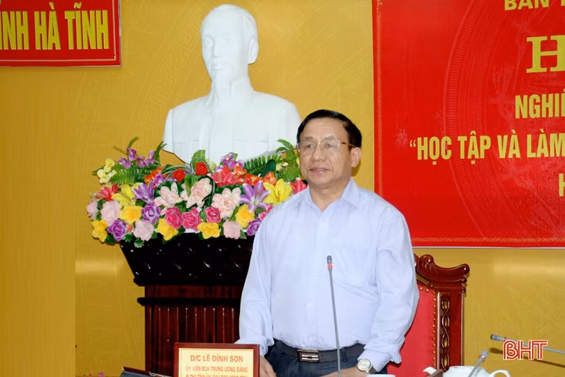 Hà Tĩnh sớm xây dựng kế hoạch học tập và làm theo tư tưởng, đạo đức, phong cách Hồ Chí Minh năm 2020