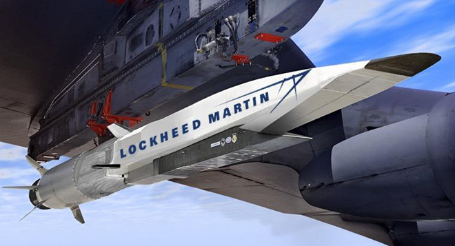 Không quân Mỹ phối hợp với tập đoàn công nghiệp quân sự Lockheed Martin để tăng tốc chương trình phát triển vũ khí siêu thanh mới. Vũ khí siêu thanh: Cuộc đua nóng dần