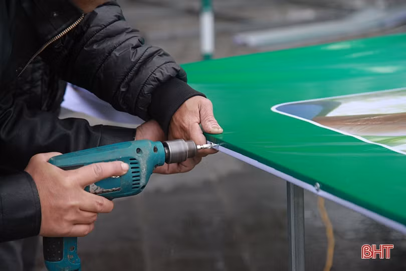 Nhộn nhịp chuẩn bị cho Lễ hội Cam và các sản phẩm nông nghiệp Hà Tĩnh lần thứ 3