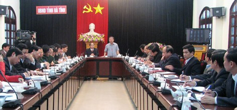 Chủ tịch UBND tỉnh Võ Kim Cự: Tất cả hướng tới mục tiêu xây dựng KKT Vũng Áng thành khu kinh tế động lực của Hà Tĩnh và khu vực.