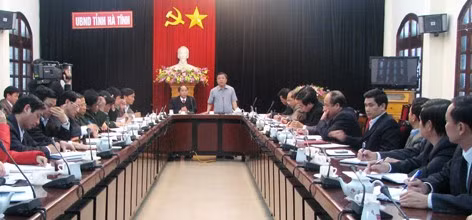 Chủ tịch UBND tỉnh Võ Kim Cự: Tất cả hướng tới mục tiêu xây dựng KKT Vũng Áng thành khu kinh tế động lực của Hà Tĩnh và khu vực.