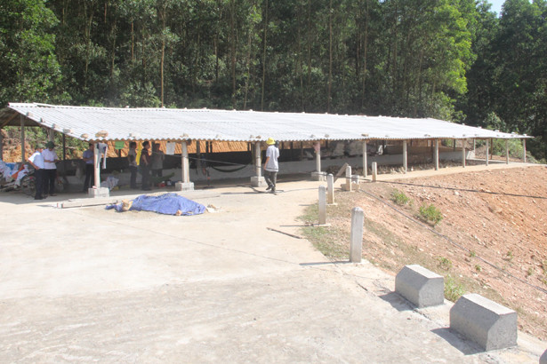 Xây trại chăn nuôi vịt trên đỉnh đập, vi phạm hành lang an toàn hồ chứa