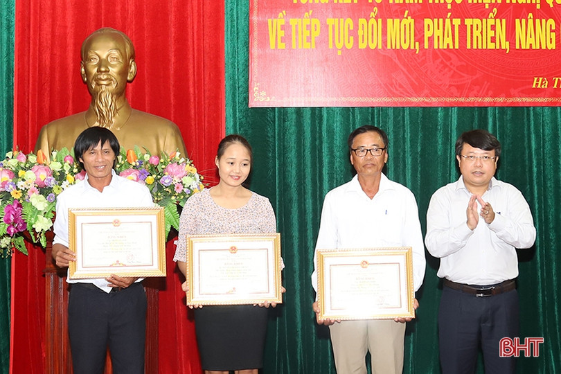 Hà Tĩnh cần mạnh dạn áp dụng công nghệ quản lý, điều hành tại các HTX