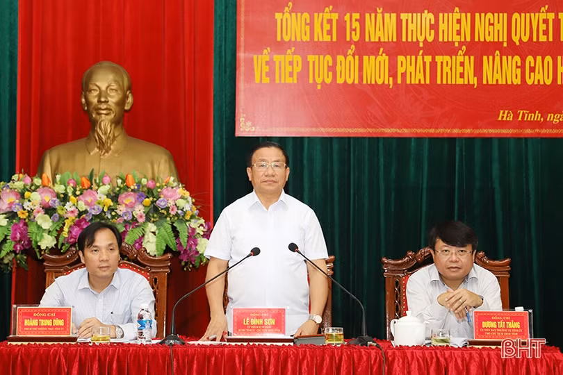 Hà Tĩnh cần mạnh dạn áp dụng công nghệ quản lý, điều hành tại các HTX