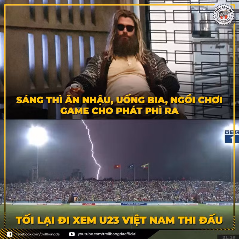 Góc nhìn hài hước khi ĐT Việt Nam và U23 Việt Nam rủ nhau thắng trận