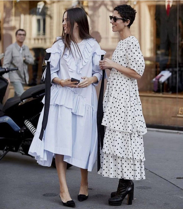 Mặc đẹp cùng xu hướng chấm bi