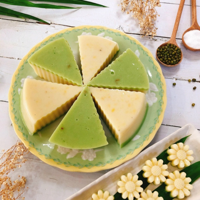 Ngày nắng làm thạch đậu xanh mát lạnh, bé biếng ăn cũng mê tít