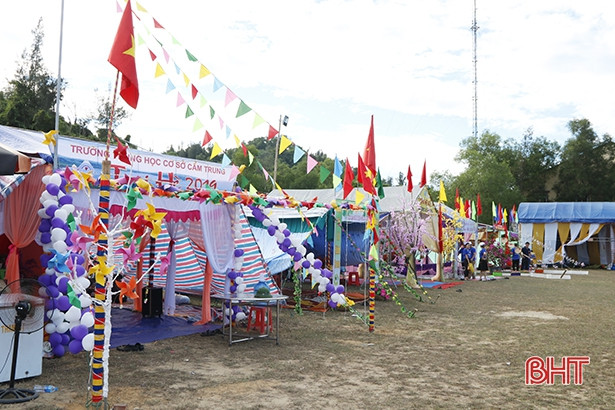 Cô trò Cẩm Xuyên vui trại hè vì môi trường xanh - sạch - đẹp