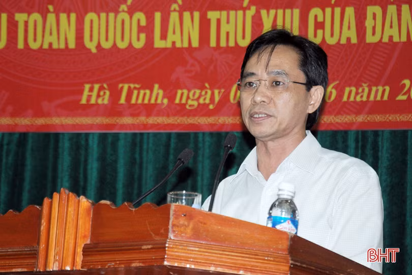 Bí thư Tỉnh ủy Lê Đình Sơn quán triệt nội dung Hội nghị Trung ương 10