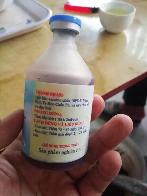Cảnh báo xuất hiện vắc-xin dịch tả lợn châu Phi giả