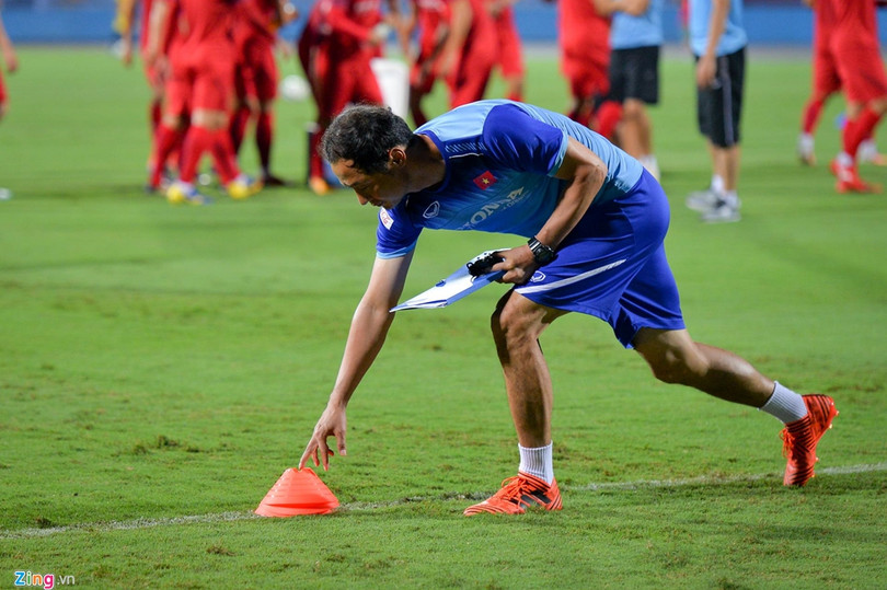 Phạm Tuấn Hải tập hăng say cùng U23 Việt Nam, sẵn sàng cho trận gặp Myanmar