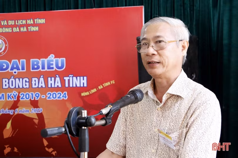 Đại hội Hội Cổ động viên bóng đá Hà Tĩnh nhiệm kỳ 2019 - 2024