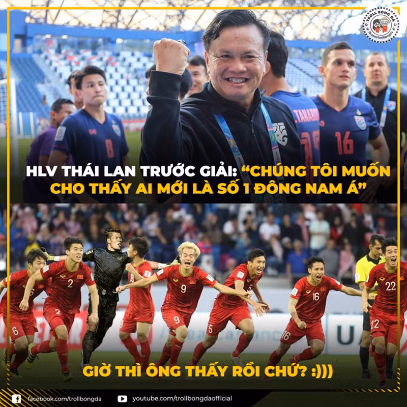 Góc nhìn hài hước khi ĐT Việt Nam và U23 Việt Nam rủ nhau thắng trận