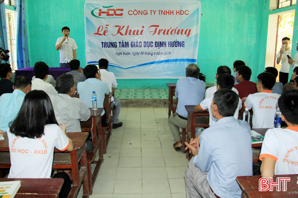 Nghi Xuân khai trương Trung tâm định hướng nghề nghiệp