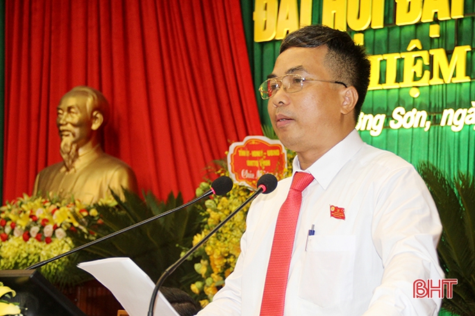 Đại hội Đảng bộ huyện Hương Sơn nêu cao quyết tâm xây dựng huyện đạt chuẩn nông thôn mới bền vững