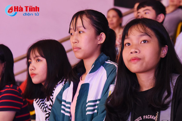 photo an tuong man the duc nghe thuat tai dai hoi tdtt ha tinh