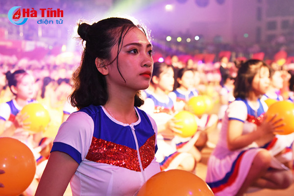 photo an tuong man the duc nghe thuat tai dai hoi tdtt ha tinh