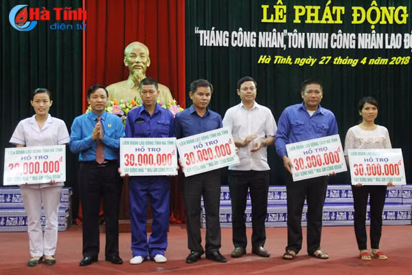 ha tinh ton vinh 50 cong nhan lao dong tieu bieu