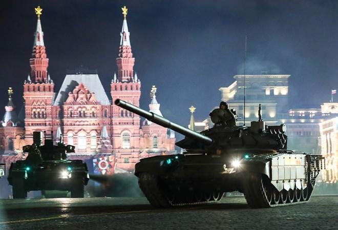 Hàng ngàn binh lính, khí tài Nga rầm rập kéo về Quảng trường Đỏ ảnh 4 hang ngan binh linh khi tai nga ram rap keo ve quang truong do