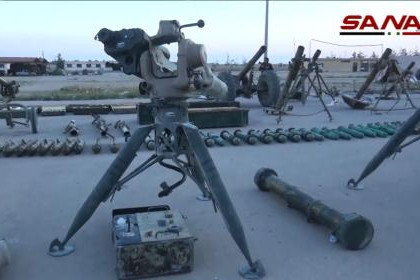 Một phần vũ khí phiến quân chuyển cho SAA. saa tiep nhan ten lua chong tang trung quoc