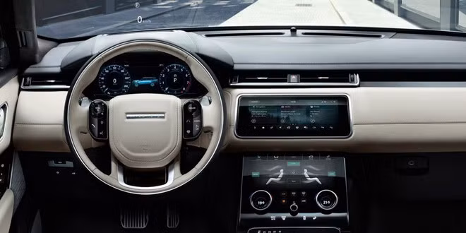 Cabin của Range Rover Velar là sự kết hợp tuyệt đẹp giữa sang trọng, thể thao và công nghệ. nhung mau xe co noi that dep nhat 2018