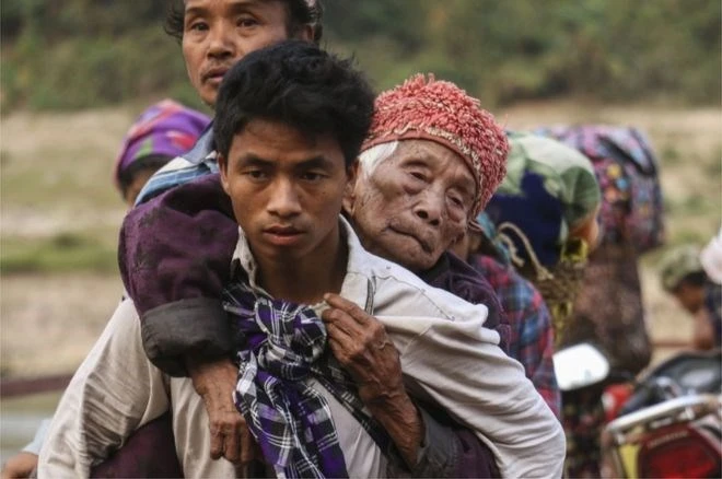 myanmar xung dot tai kachin hang nghin nguoi phai roi bo nha cua