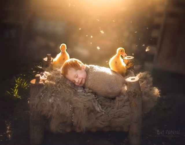 me man bo anh tuyet dep chup em be va thu cung