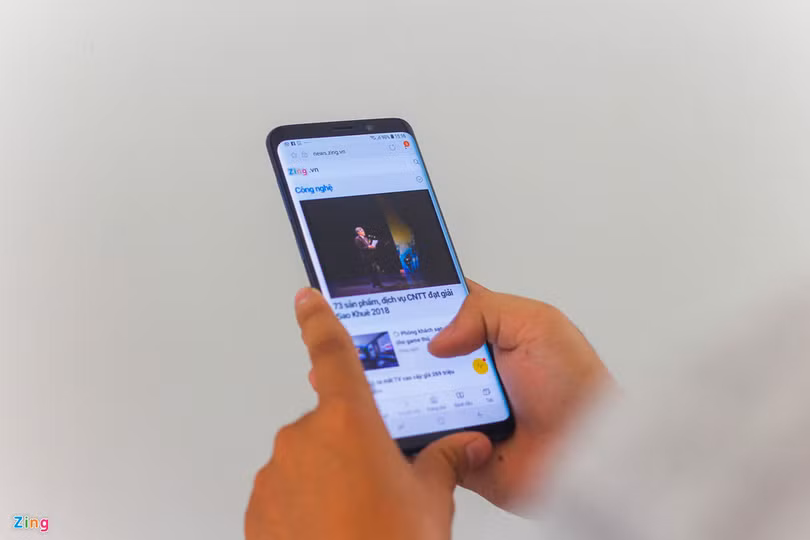 galaxy s9 xanh san ho sap ban tai viet nam