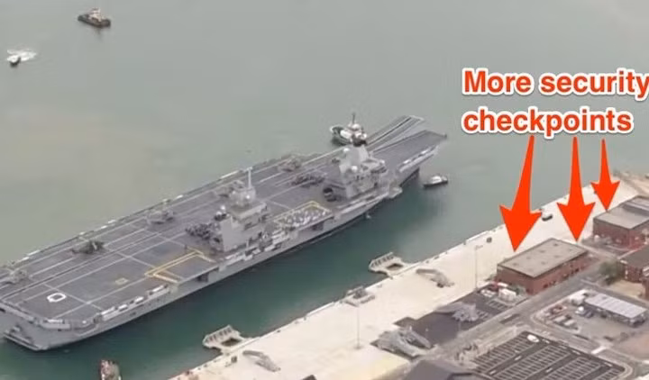 can canh tau san bay moi nhat va manh nhat cua hai quan anh