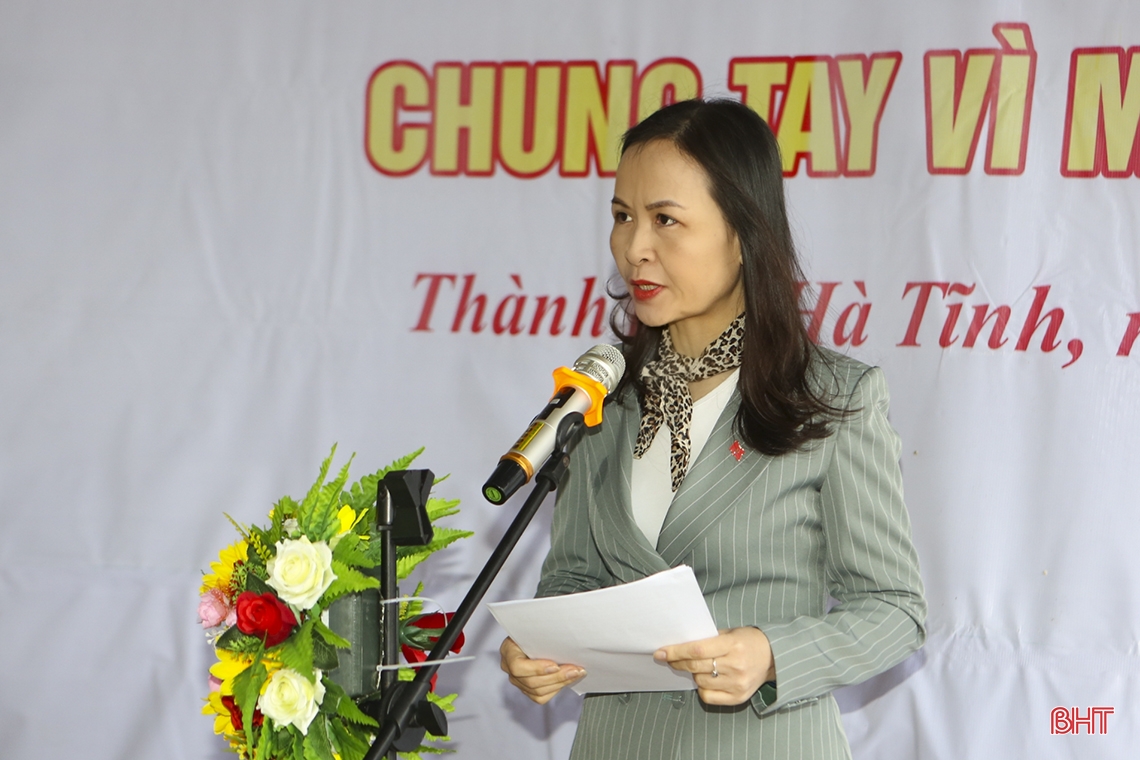 Phó Bí thư Thường trực Tỉnh ủy dự lễ phát động trồng cây đầu xuân do Hội LHPN Hà Tĩnh tổ chức