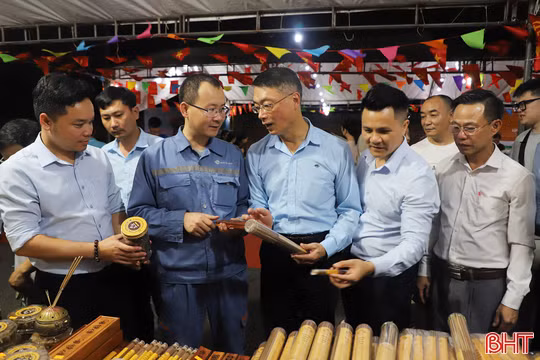 Kết nối đưa sản phẩm OCOP vào tiêu thụ tại Formosa Hà Tĩnh