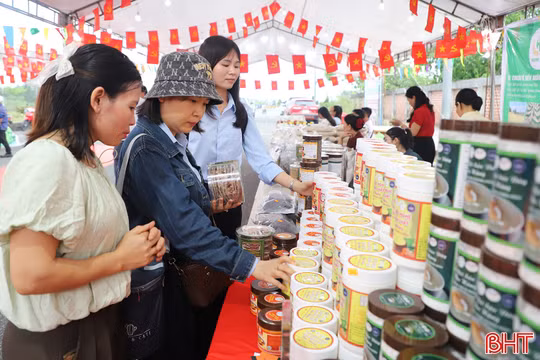 Sức hút của sản phẩm OCOP Hà Tĩnh tại Khu kinh tế Vũng Áng