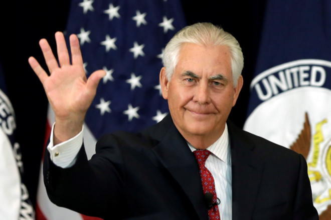 Ngoại trưởng Mỹ Rex Tillerson. Ảnh: Reuters. ngoai truong my chuyen cong du viet nam cua tong thong trump rat quan trong