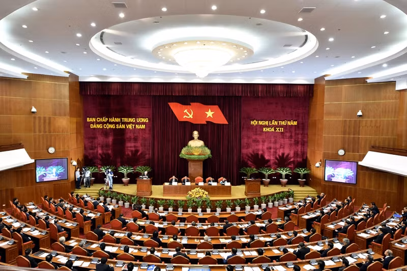 khai mac hoi nghi trung uong 5 bch trung uong dang khoa xii