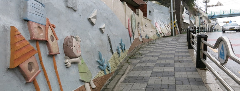 Những ngôi làng tranh tường hút hồn du khách ở Hàn Quốc ảnh 11 nhung ngoi lang tranh tuong hut hon du khach o han quoc