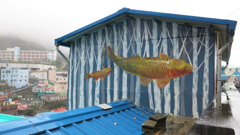 Những ngôi làng tranh tường hút hồn du khách ở Hàn Quốc ảnh 16 nhung ngoi lang tranh tuong hut hon du khach o han quoc