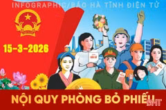 [Infographic] Những quy định nào áp dụng tại phòng bỏ phiếu bầu cử?