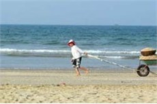 Biển Thạch Hải. Ảnh: dân trí