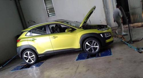 Hyundai Kona lộ diện tại Việt Nam, ra mắt tháng 8